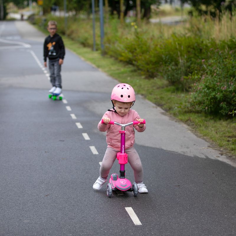 HUMBAKA Mini Y háromkerekű gyermek robogó rózsaszín HBK-S6Y 19