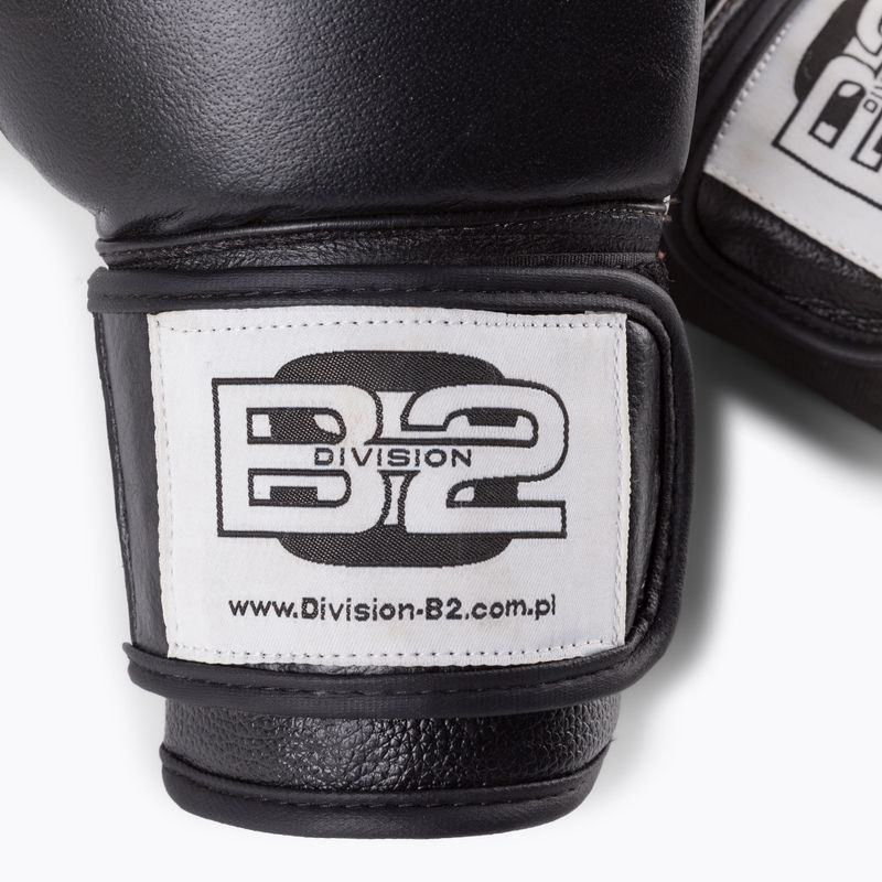 Boxkesztyű Division B-2 fekete/fehér DIV-SG01 4