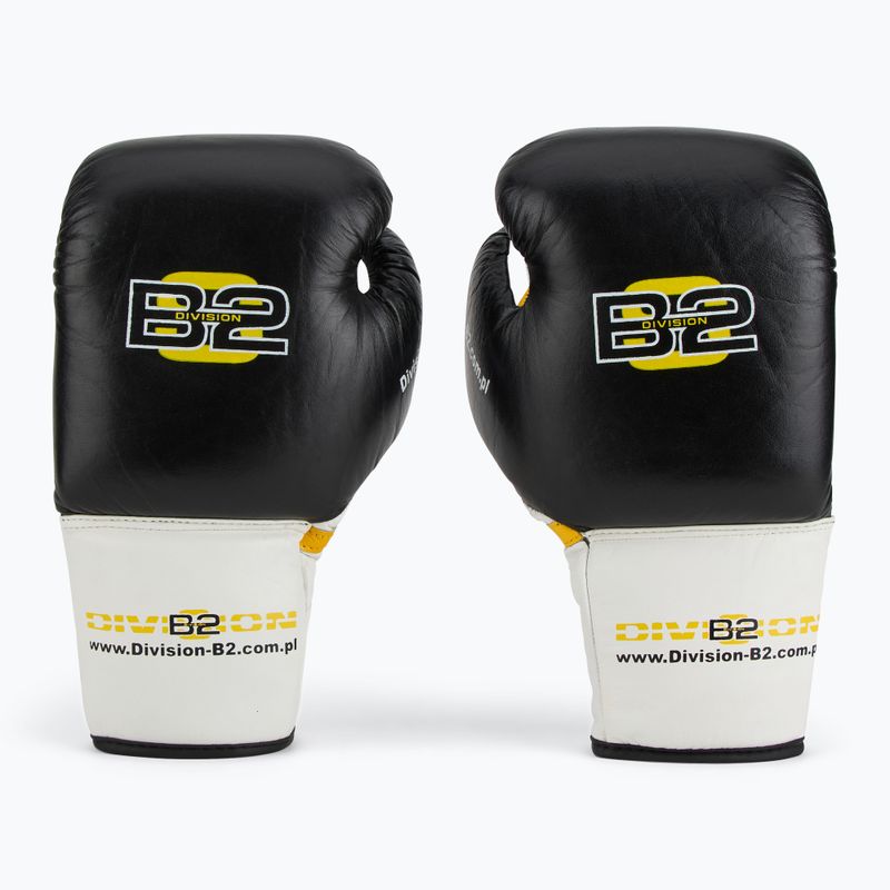 Boxkesztyű DIVISION B-2 DIV-PFG1500 Pro 3-Layer Foam black/white 2