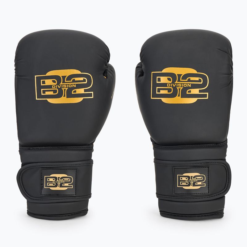 Boxkesztyű DIVISION B-2 Pro Carbon black/gold 2