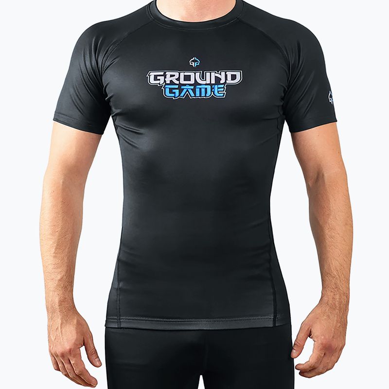 Férfi Ground Game Yokai 3.0 Rashguard fekete 22RASHYOK3SS