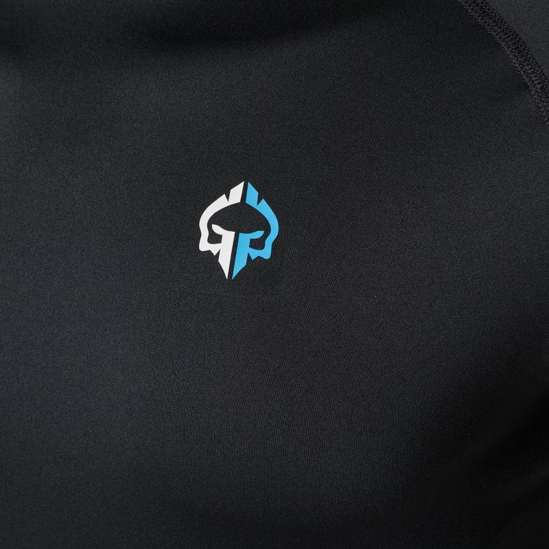 Férfi Ground Game Essential rashguard fekete 22RASHESLOGOSS 6