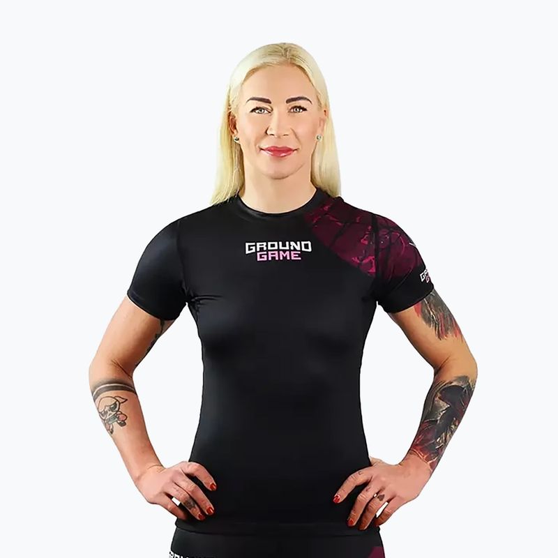 Női Ground Game Tsuru Warrior többszínű Rashguard női ruha