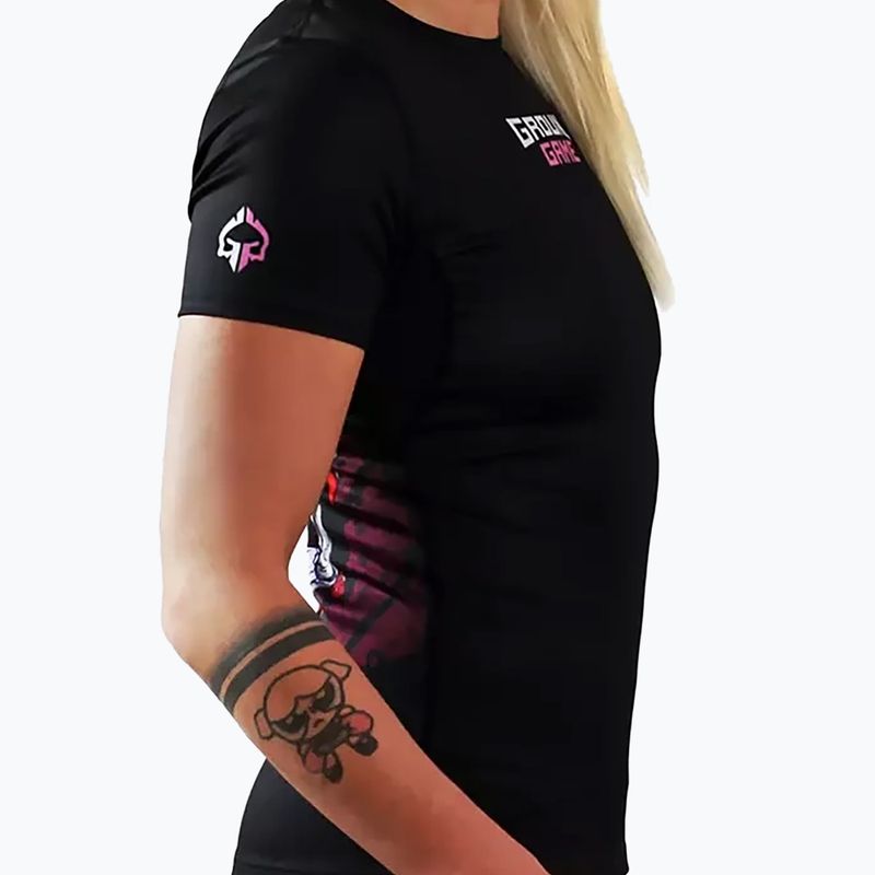 Női Ground Game Tsuru Warrior többszínű Rashguard női ruha 4