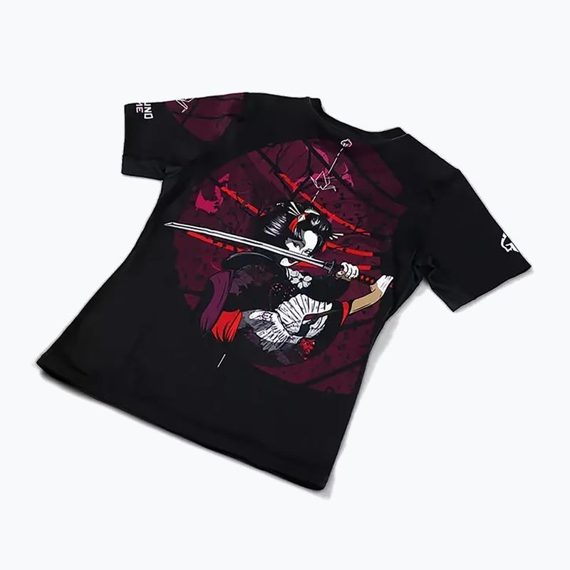 Női Ground Game Tsuru Warrior többszínű Rashguard női ruha 5