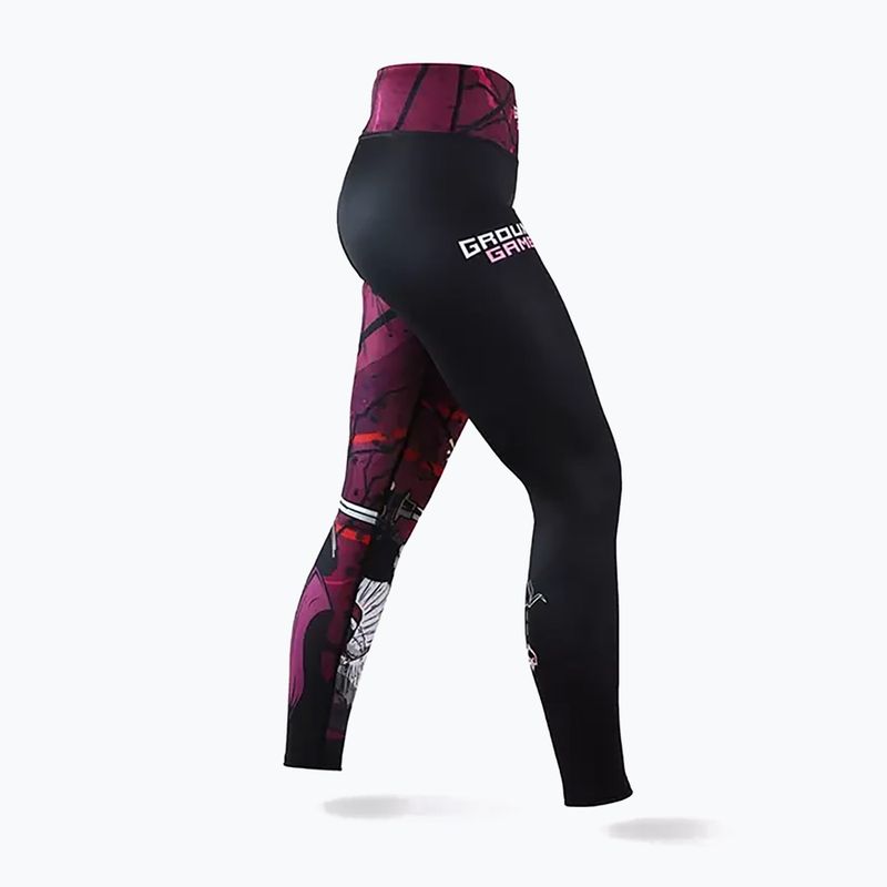 Ground Game Tsuru Warrior női edző leggings többszínű 4