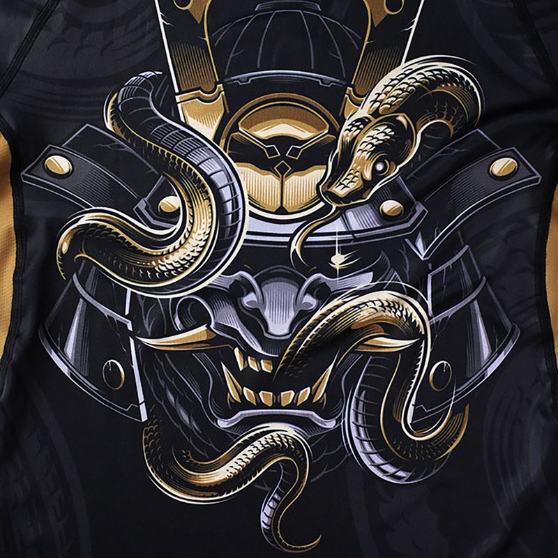 Ground Game Oni Samurai férfi mellény fekete 22RASHSSSAM3 6