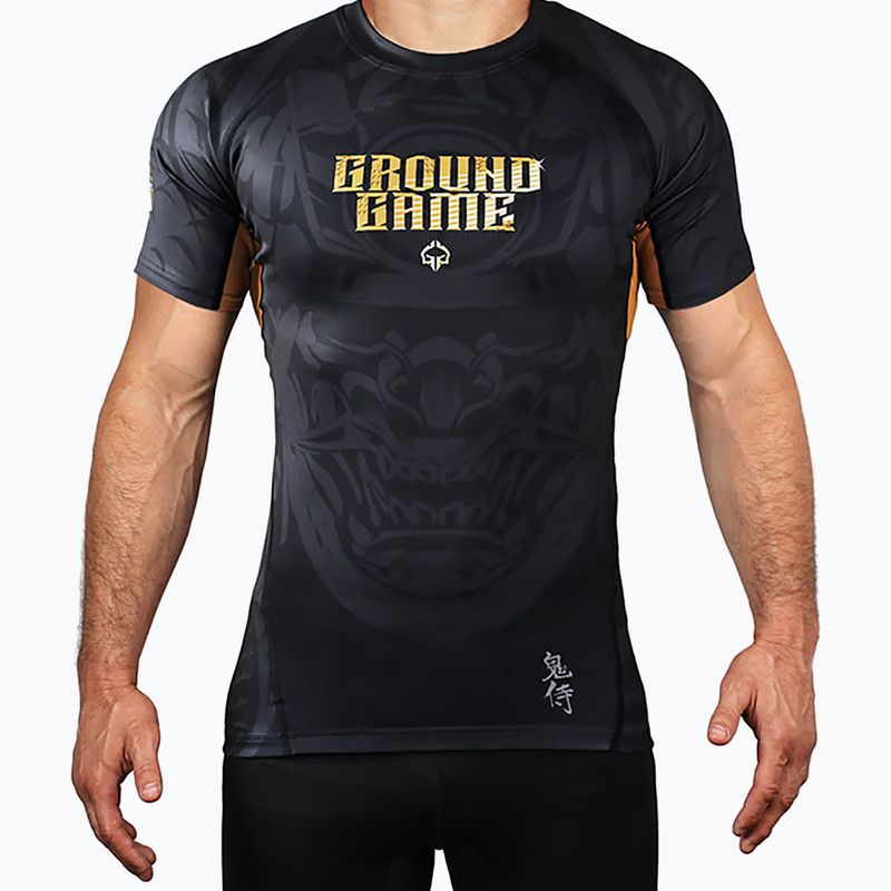 Ground Game Oni Samurai férfi mellény fekete 22RASHSSSAM3