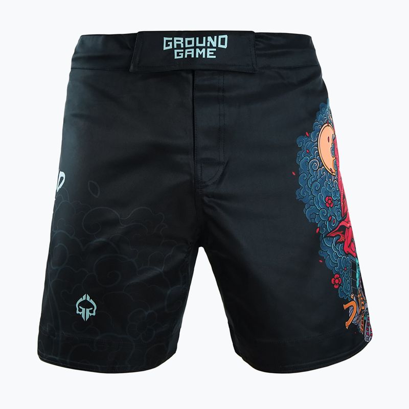 Ground Game férfi MMA Ashi Garami többszínű edzőnadrág