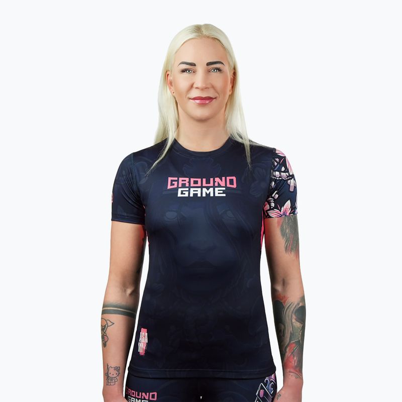 Ground Game női Rashguard Asami multicolor