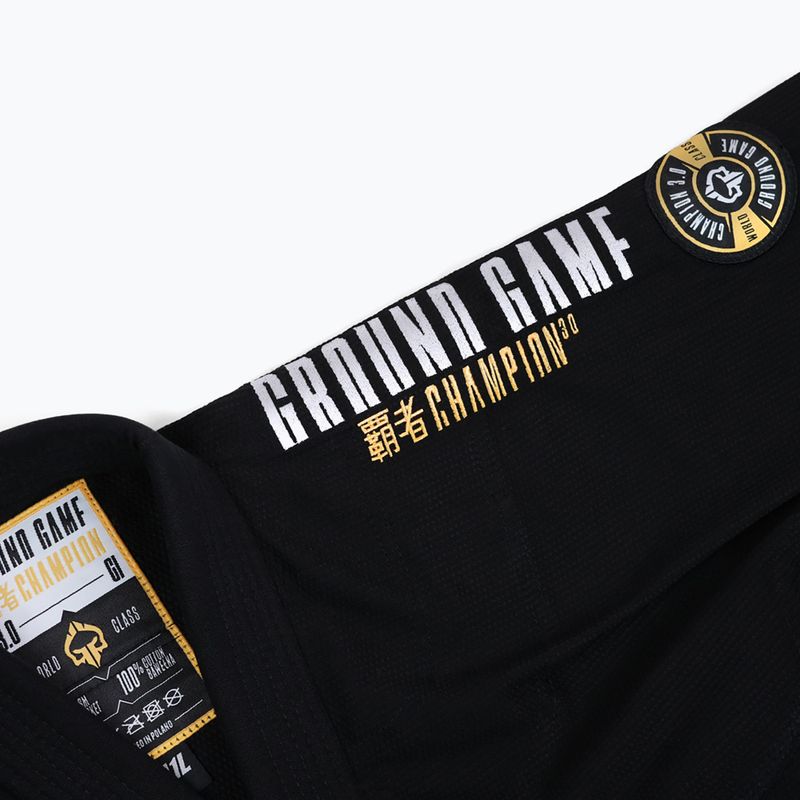 Gi brazil jiu-jitsuhoz Ground Game Champion 3.0 fekete 17