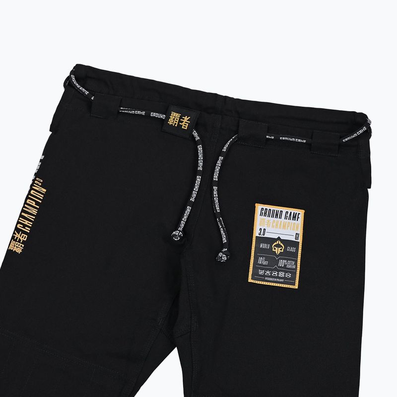 Gi brazil jiu-jitsuhoz Ground Game Champion 3.0 fekete 20