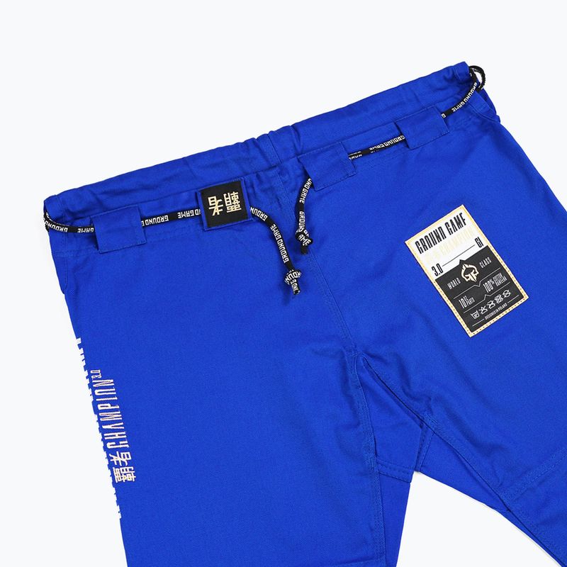 Gi brazil jiu-jitsuhoz Ground Game Champion 3.0 kék 17