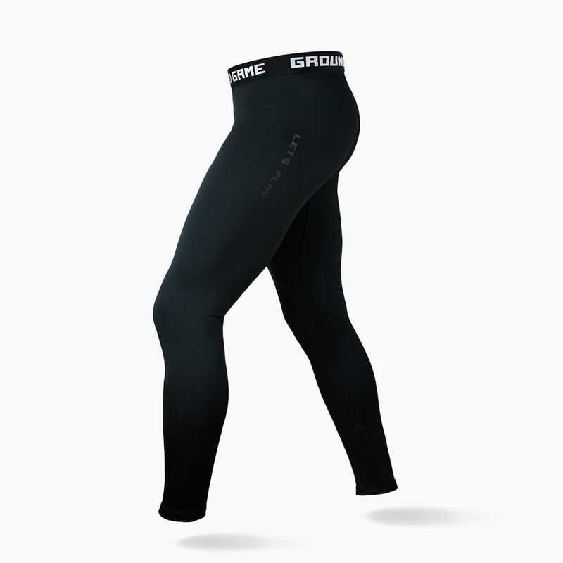 Ground Game Athletic Shadow Fekete edző leggings 4
