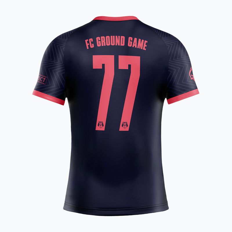 Rashguard Ground Game FC karfatartó tengerészkék 2