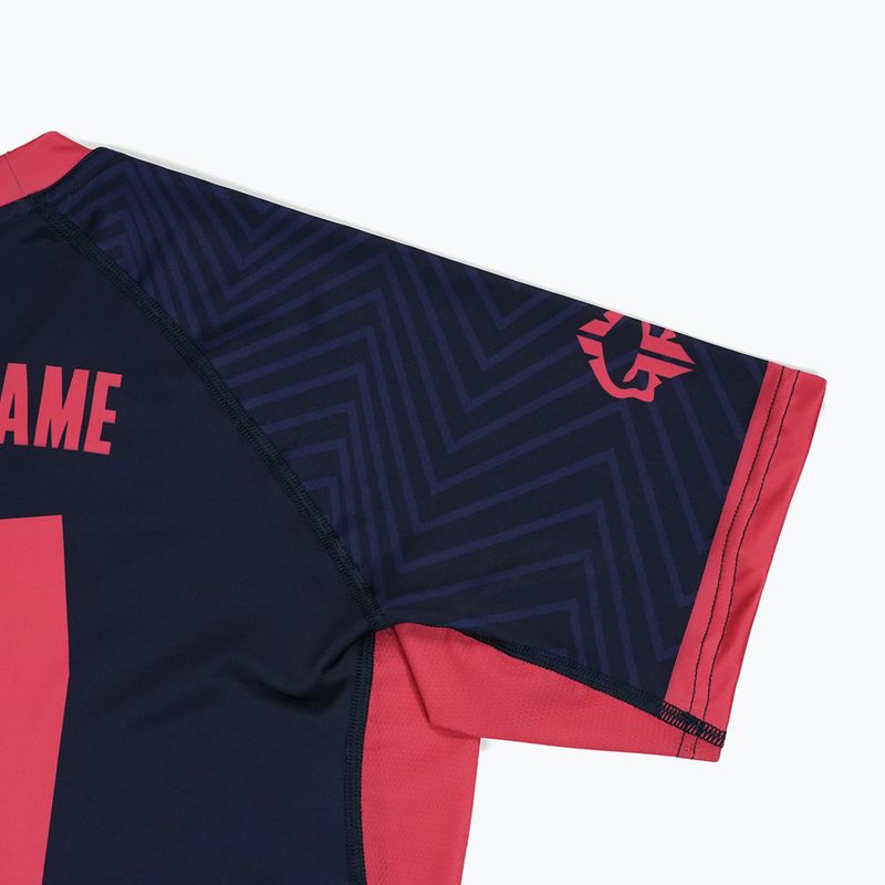 Rashguard Ground Game FC karfatartó tengerészkék 5