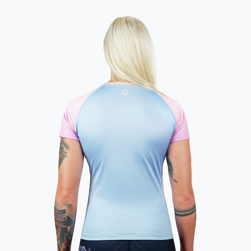 Női Ground Game Athletic Rashguard világoskék 2