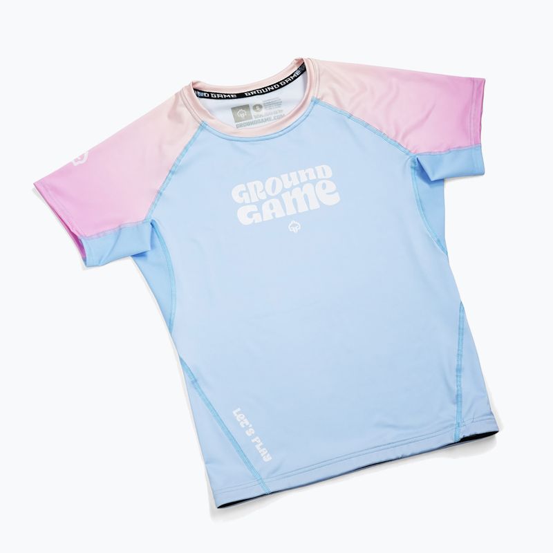 Női Ground Game Athletic Rashguard világoskék 6