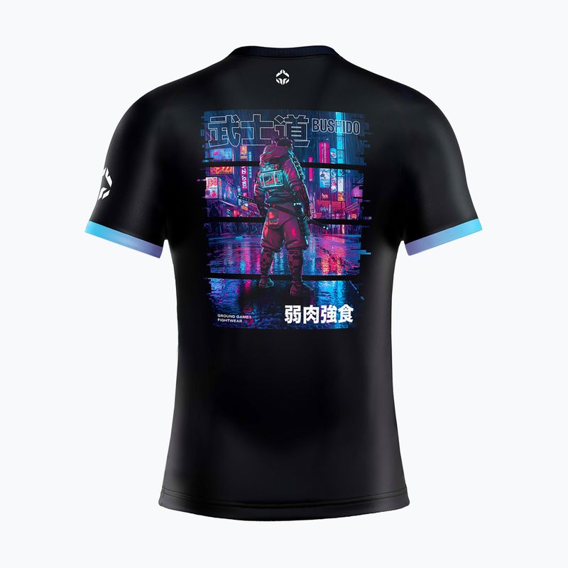 Rashguard Ground Game Cyber Samurai több színű 2