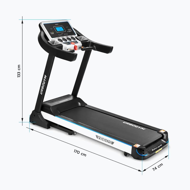 Urbogym V660S elektromos futópad 5904906085077 6
