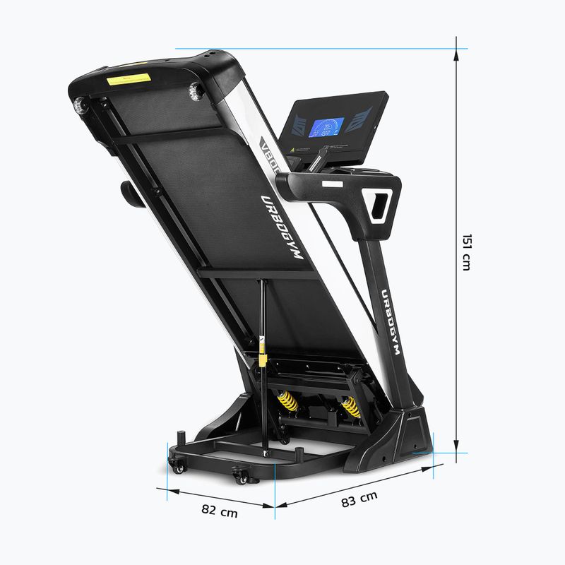 Urbogym V800S elektromos futópad 5904906085206 6