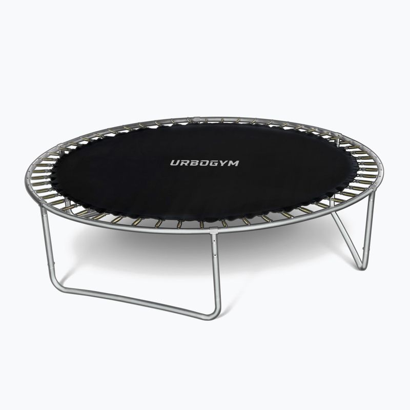 Urbogym Classic 252 cm-es kerti trambulin fekete 8FT 3