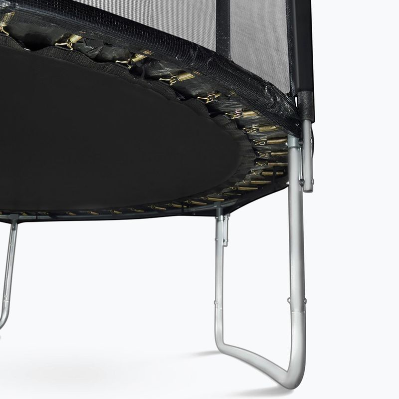 Urbogym Classic 252 cm-es kerti trambulin fekete 8FT 5