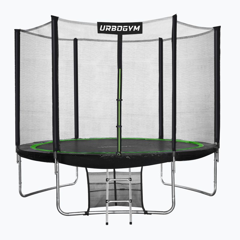 Urbogym Classic 312 cm-es kerti trambulin fekete 10FT