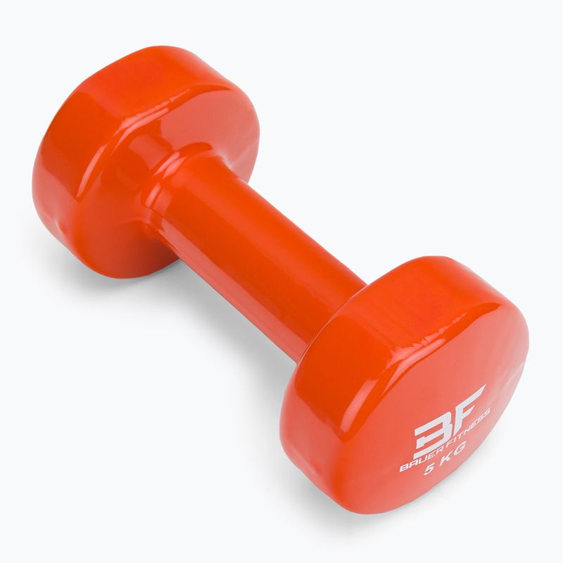 BAUER vinyl súlyzó 5 kg fekete AC-1406 2