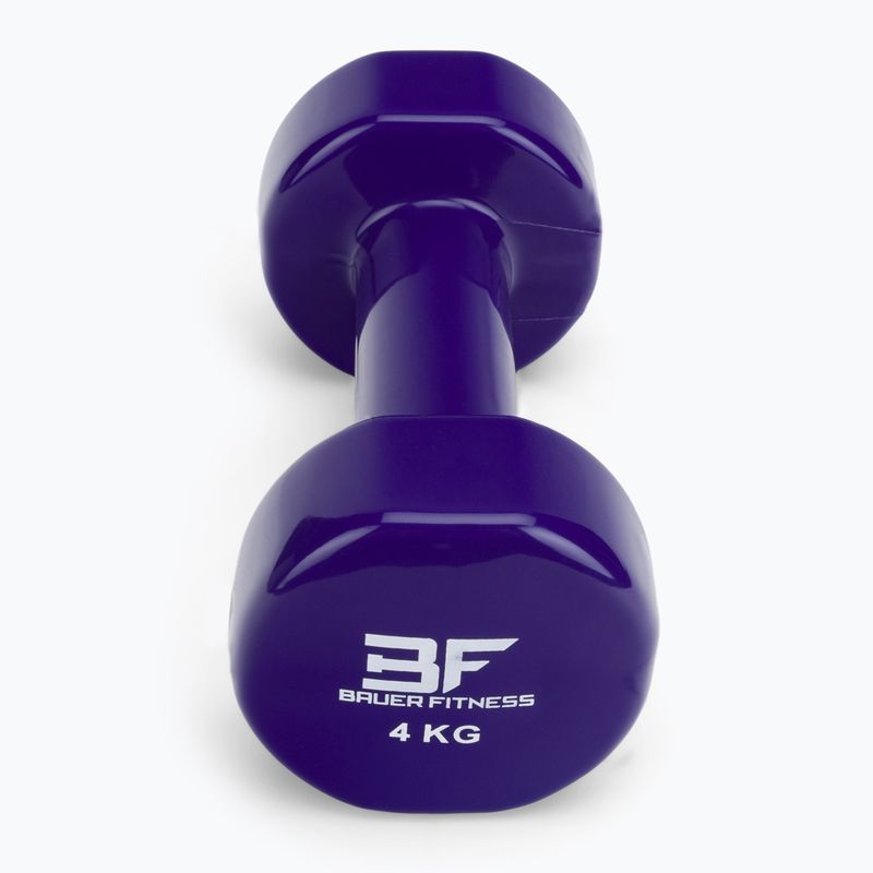 BAUER vinyl súlyzók 4 kg piros AC-1405 3