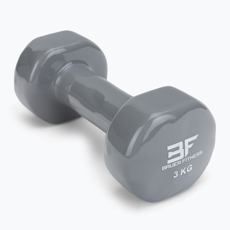 Vinyl súlyzó BAUER 3 kg zöld AC-1404