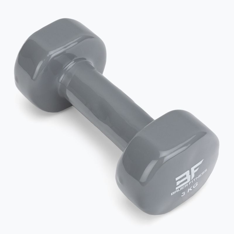 Vinyl súlyzó BAUER 3 kg zöld AC-1404 2