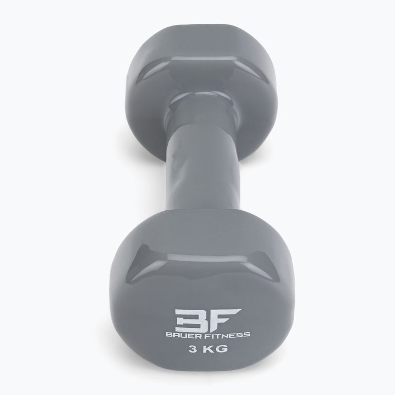 Vinyl súlyzó BAUER 3 kg zöld AC-1404 3