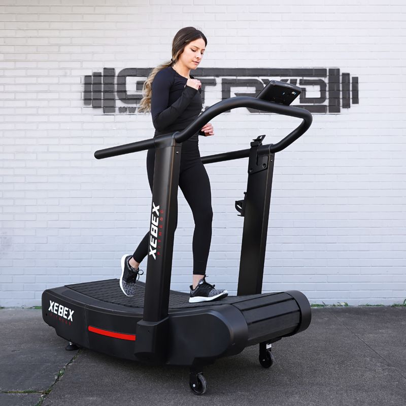Hajtómű nélküli futópad XEBEX Air Runner Black 15