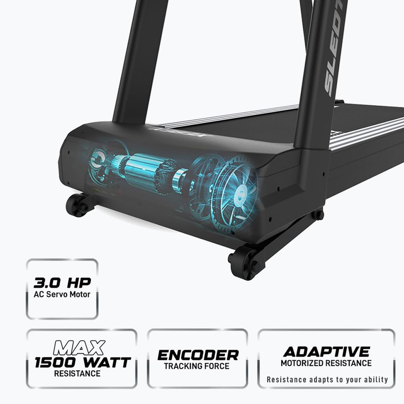 Elektromos futópad XEBEX SledTrac 6000 black 6