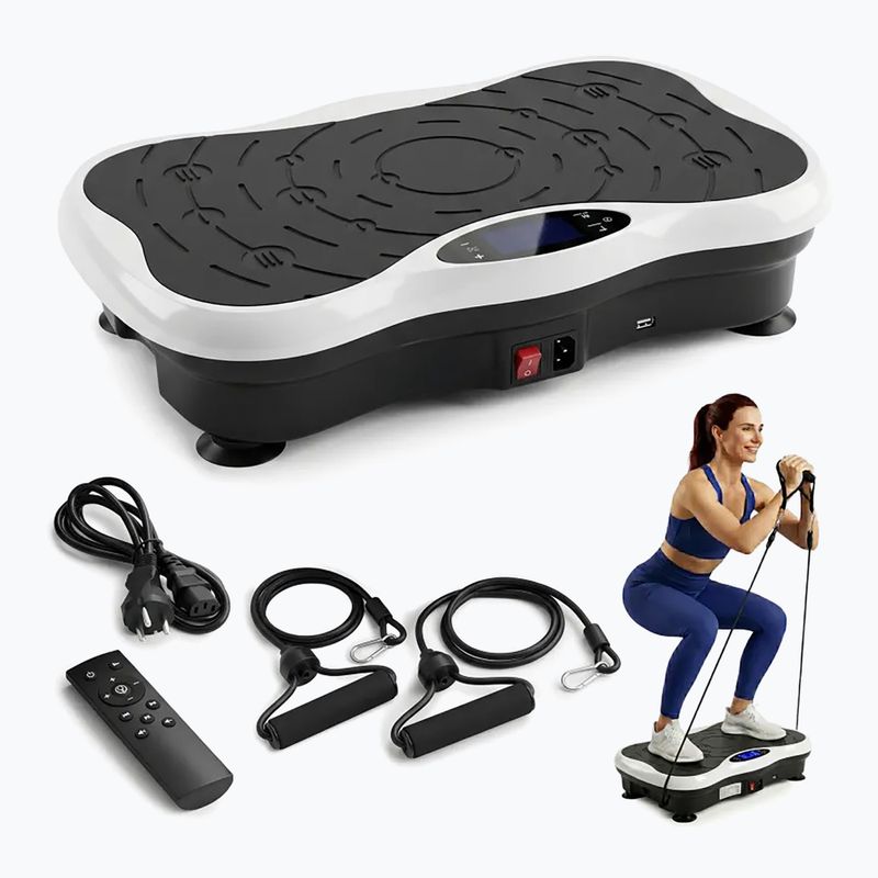Vibrációs platform Extralink Moonwalk Spin Move black/white 6