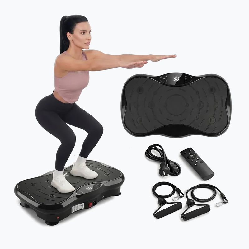 Vibrációs platform Extralink Moonwalk Spin Move black 4