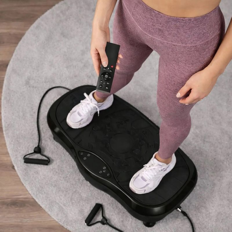 Vibrációs platform Extralink Moonwalk Spin Move black 8