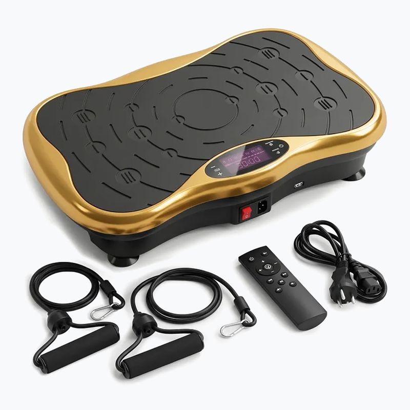Vibrációs platform Extralink Moonwalk Spin Move black/gold 5