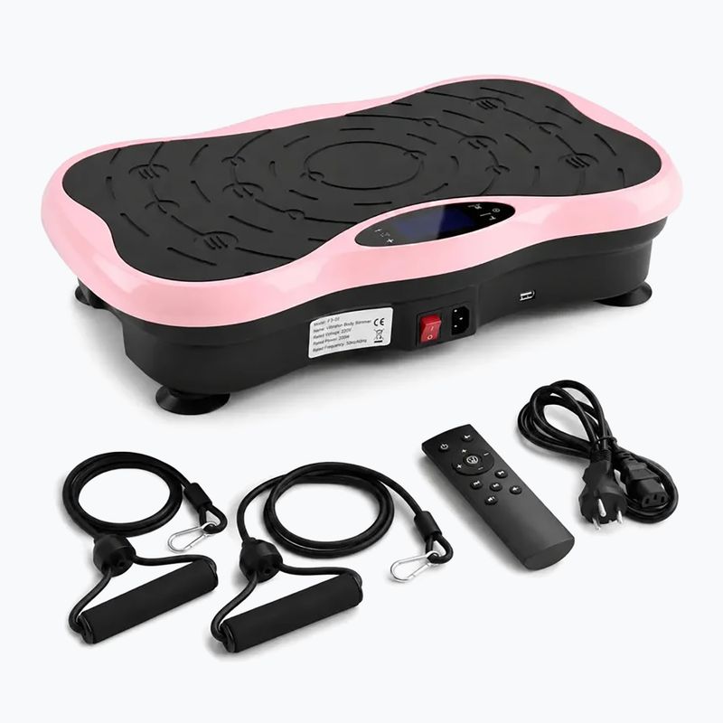 Vibrációs platform Extralink Moonwalk Spin Move black/pink 5