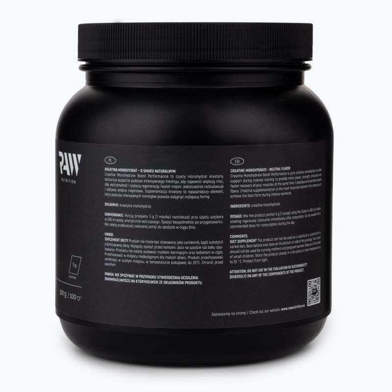 Raw Nutrition kratin monohidrát 500g MONO-59016 3