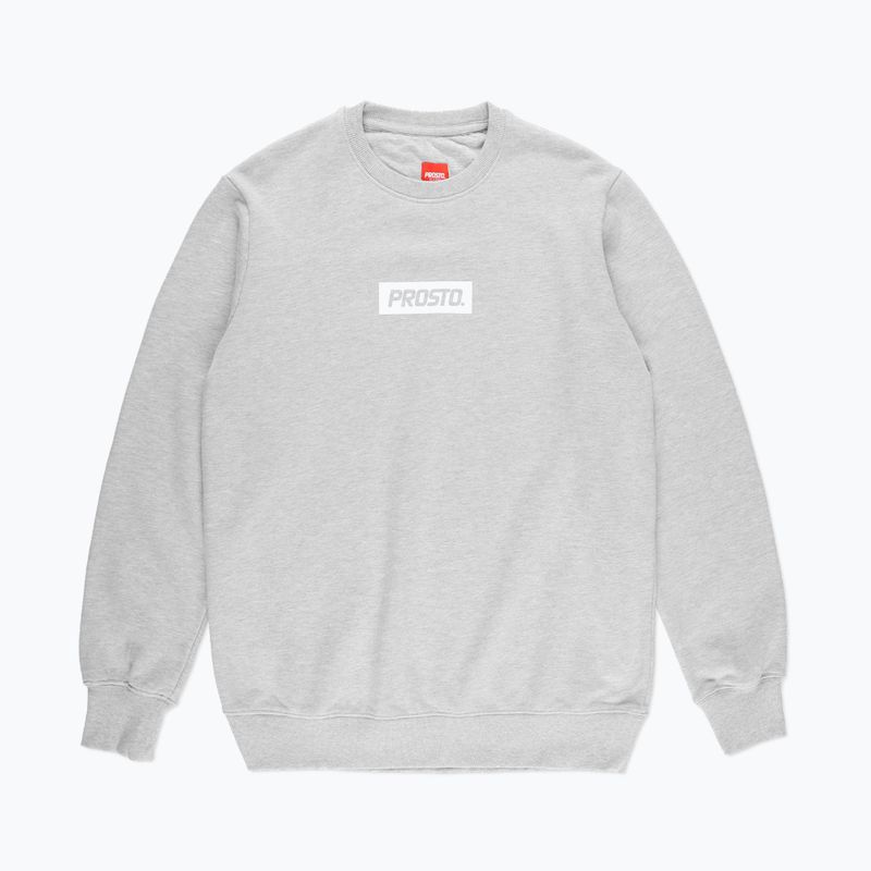 Férfi PROSTO Crewneck Sweatshirt Bokz szürke