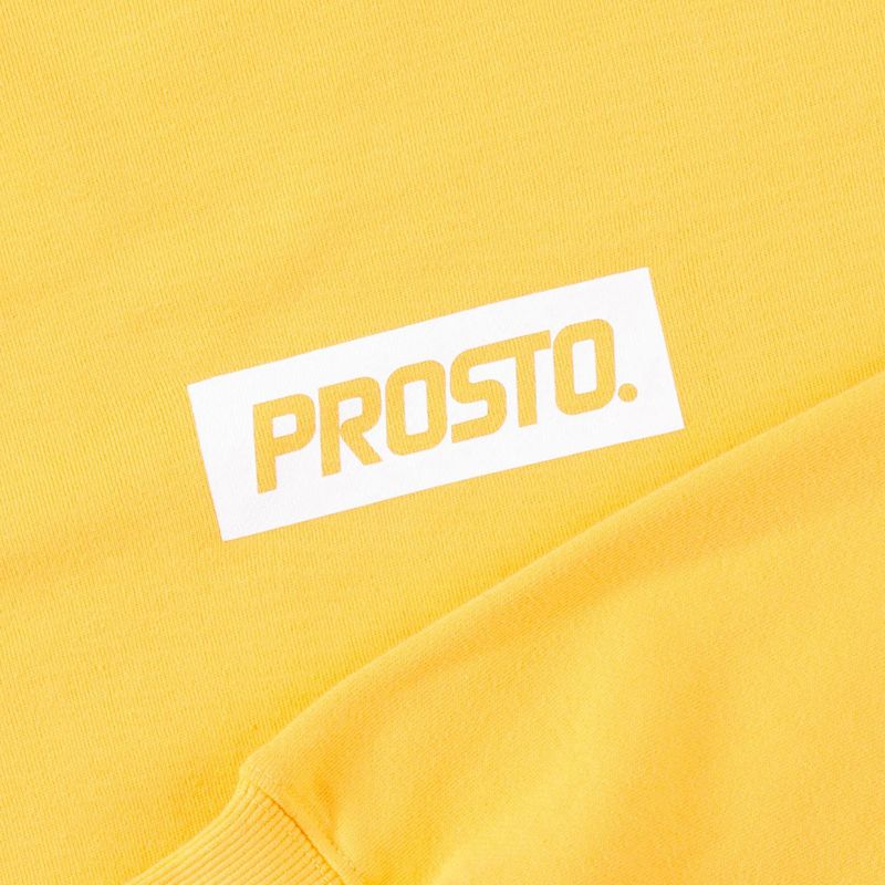 Férfi PROSTO Crewneck Sweatshirt Bokz sárga 3