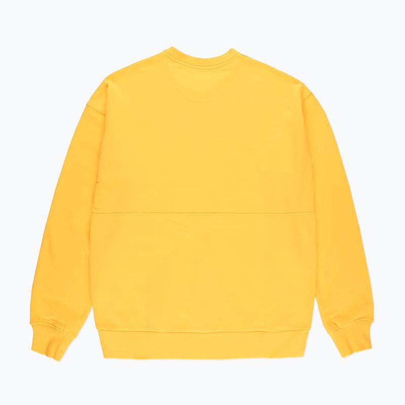 Férfi PROSTO Crewneck melegítőfelső Redner sárga 2