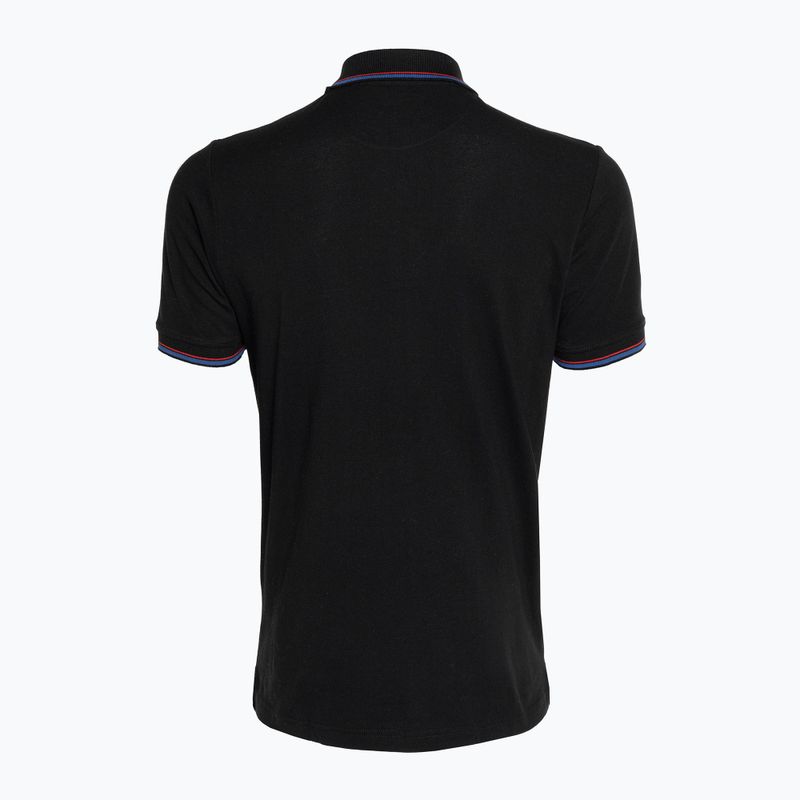 Férfi polo PROSTO Polo Woods black 2