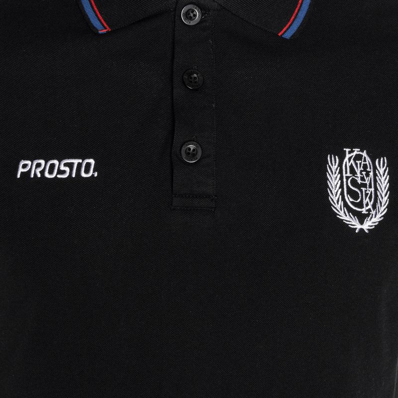 Férfi polo PROSTO Polo Woods black 3