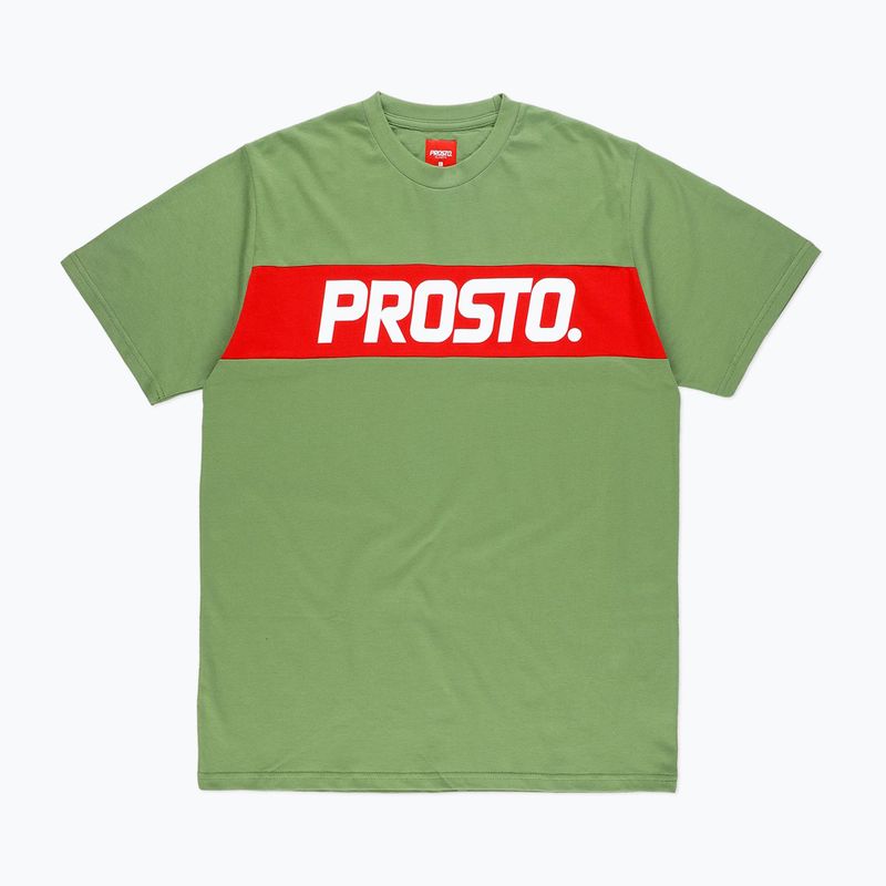 PROSTO Klassio zöld férfi póló