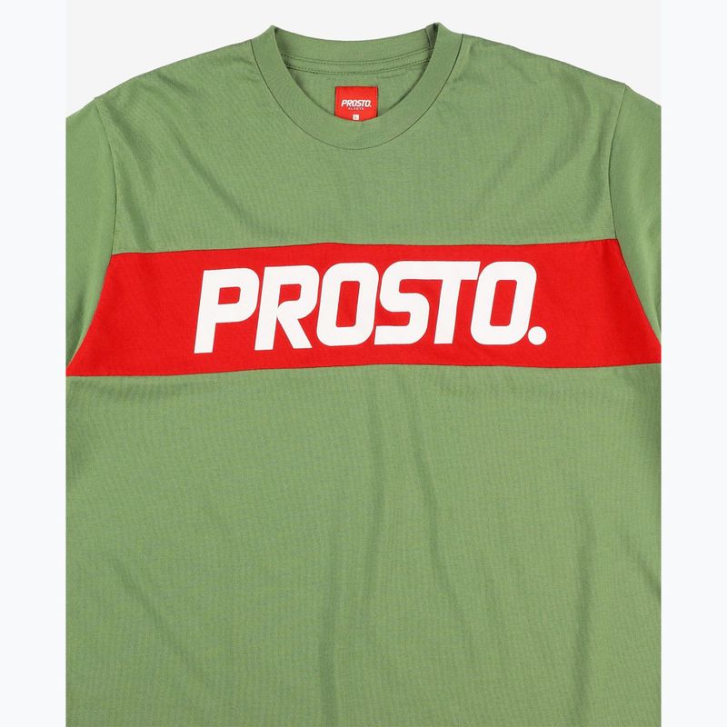 PROSTO Klassio zöld férfi póló 3