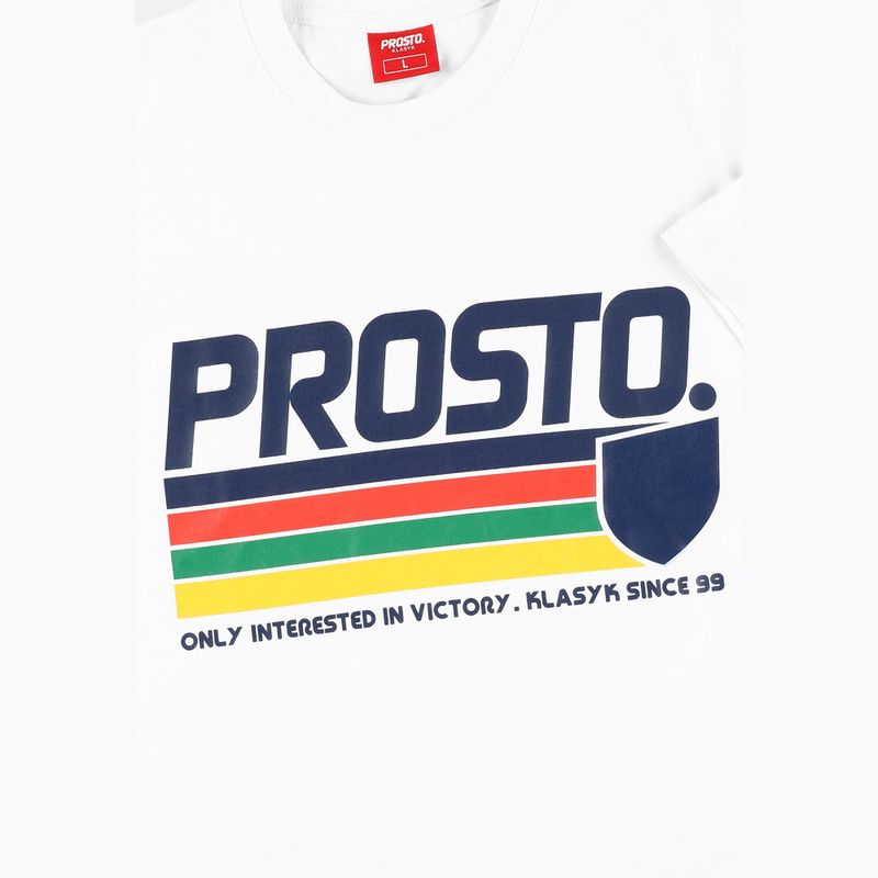 Férfi póló PROSTO Fruiz white 3