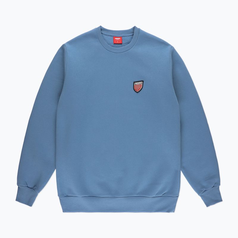 Férfi melegítőfelső PROSTO Crewneck Bazy blue 4